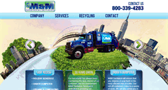 Desktop Screenshot of mmsanitation.com